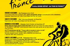 Il Trofeo Grand Départ del Tour De France arriva in Valdisieve: 8-14 dicembre 2023
