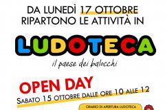 Ludoteca comunale “Il paese dei balocchi” 17/10/2022