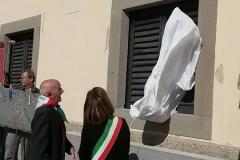 Pontassieve. La scopertura delle targa dedicata agli Internati Militari Italiani. 20 settembre 2017