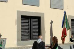 Pontassieve. La scopertura delle targa dedicata agli Internati Militari Italiani. 20 settembre 2017