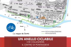 Pista Ciclabile dei Villini. Pontassieve aprile 2022