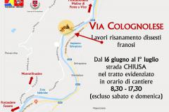 Via Colognolese. Da giovedì 16 giugno parte un nuovo lotto di lavori sulla via che collega Pontassieve e Montebonello