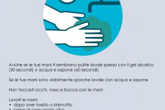 I comportamenti da seguire: il lavaggio delle mani I comportamenti da seguire: il lavaggio delle mani