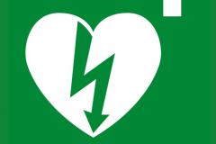segnale DAE defibrillatore