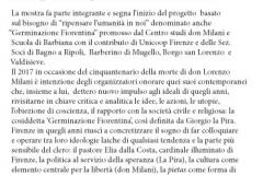 Ripensare l'Umanità in noi. La germinazione fiorentina. Pontassieve, Sala delle Colonne 3-18 marzo 2018