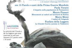 Monte Cucco dove sei? Un pomeriggio dedicato alla Grande Guerra. Pontassieve, 13 novembre 2022