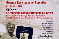 Guerra e Resistenza nel fiorentino. Pontassieve, giovedì 5 maggio 2022 ore 21:00 nella sala del Consiglio Comunale 