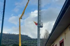 Pontassieve 13 marzo 2023. Impianti sportivi. Efficientamento energetico impianti luce.