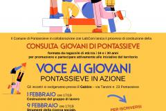Verso la Consulta dei Giovani di Pontassieve. Febbraio, marzo 2023