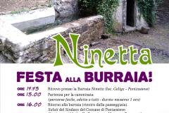 Ninetta – Festa alla burraia. Pontassieve 5 maggio 2019