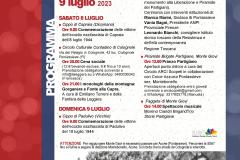 Raduno dei partigiani e dei Giovani a Monte Giovi. 8-9 luglio 2023