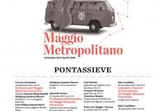 Il Maggio Metropolitano a Pontassieve. Settembre - novembre 2017