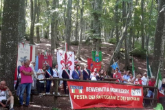 Foto di archivio. Raduno dei Partigiani e dei Giovani a Monte Giovi, 2019
