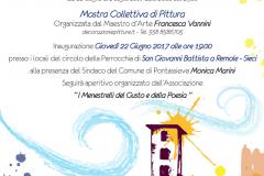 Arte sotto il campanile “E il cielo è sempre più blu”. 22 giugno - 2 luglio 2017