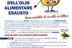Olio d’Oro. Raccolta dell’Olio alimentare esausto dal 27 settembre 2021