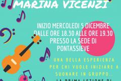 Scuola di Musica Comunale. Pontassieve, Orchestra dei Ragazzi in concerto 05/12/2018 