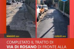 Pista Ciclabile dei “Villini”. Procedono i lavori. Aggiornamento luglio 2022