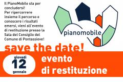 Il PianoMobile si racconta alla cittadinanza. Ultimo appuntamento giovedì 12 gennaio 2023 ore 18 Sala del Consiglio Comunale