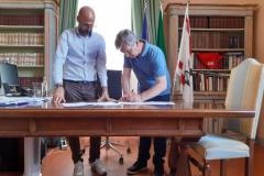 Tutelare i fiumi e la fauna ittica del territorio. Accordo tra Comune e Federazione Italiana Pesca Sportiva a difesa dei nostri fiumi. Pontassieve 5 luglio 2023
