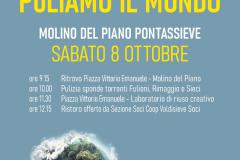 Puliamo il mondo. Pontassieve, sabato 8 ottobre 2022