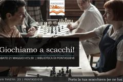 Sabato 21 maggio 2022, ore 15:30 Il Club degli scacchi