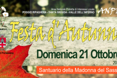 Festa d'autunno.  Giornata di chiusura della stagione escursionistica. Domenica 21 ottobre 2018. 