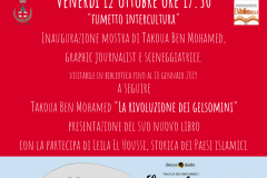 Mostra Intercultura della fumettista Takoua Ben Mohamed. Pontassieve, 12 ottobre 2018