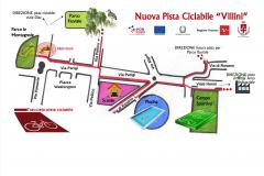 Pontassieve. Nuova pista ciclabile a “Villini”. inizio lavori, maggio 2019 Pontassieve. Nuova pista ciclabile a “Villini”. inizio lavori, maggio 2019