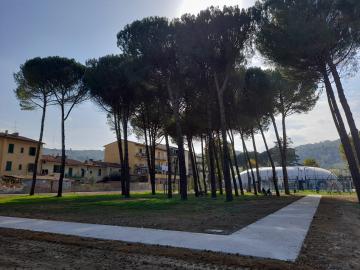 Proseguono i lavori nel parco Curiel di Pontassieve. Ottobre 2022 Proseguono i lavori nel parco Curiel di Pontassieve. Ottobre 2022