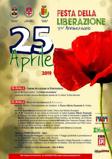 Festa di Liberazione. 25 aprile 2019