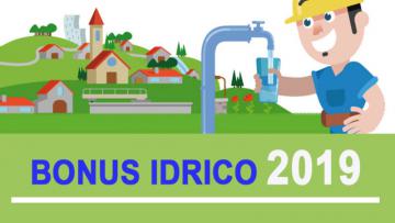 Bonus idrico 2019 Bonus idrico 2019