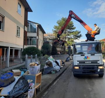 AER: Personale e mezzi nelle zone colpite dall’alluvione AER: Personale e mezzi nelle zone colpite dall’alluvione
