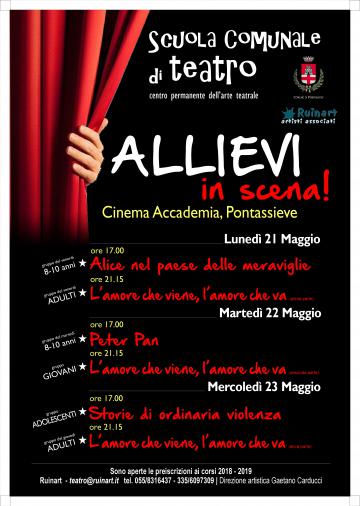 Allievi in scena Allievi in scena