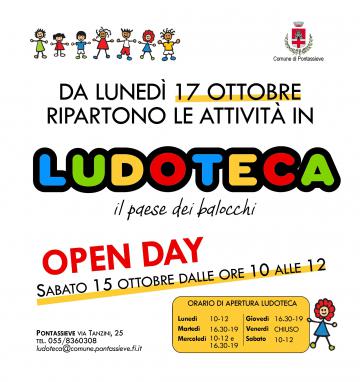 Ludoteca comunale “Il paese dei balocchi” 17/10/2022 Ludoteca comunale “Il paese dei balocchi” 17/10/2022