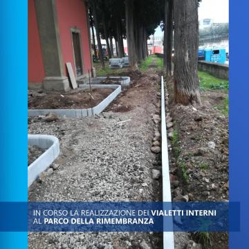 Proseguono i lavori da Via Aretina verso la Stazione. Dicembre 2022 Proseguono i lavori da Via Aretina verso la Stazione. Dicembre 2022
