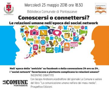 conoscersi o connettersi conoscersi o connettersi