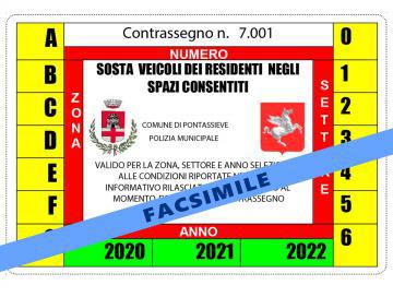 Rilascio permessi sosta residenti anno 2021 Rilascio permessi sosta residenti anno 2021