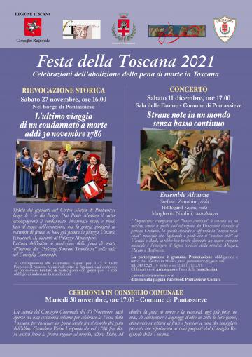 Pontassieve, Festa della Toscana 2021