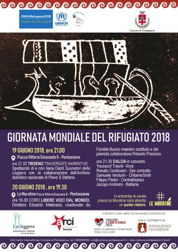 Pontassieve. Giornata Mondiale del Rifugiato 2018 Pontassieve. Giornata Mondiale del Rifugiato 2018