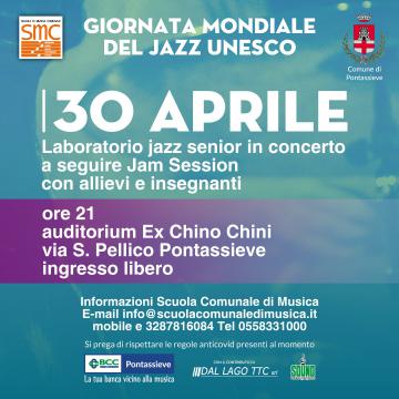 Giornata mondiale del Jazz Unesco. Sabato 30 aprile 2022
