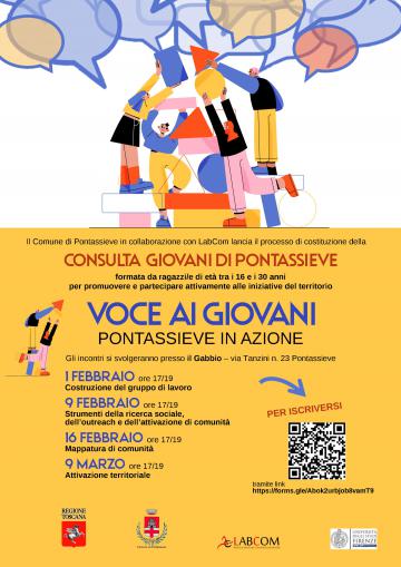 Verso la Consulta dei Giovani di Pontassieve. Febbraio, marzo 2023 Verso la Consulta dei Giovani di Pontassieve. Febbraio, marzo 2023