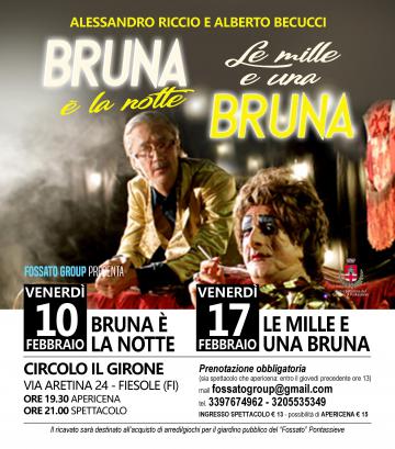 Alessandro Riccio e Alberto Becucci. Doppio spettacolo al Circolo Il Girone, Fiesole. 10 e 17 febbraio 2023 Alessandro Riccio e Alberto Becucci. Doppio spettacolo al Circolo Il Girone, Fiesole. 10 e 17 febbraio 2023