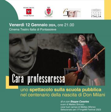 Spettacolo teatrale "Cara Professoressa" Spettacolo teatrale "Cara Professoressa"