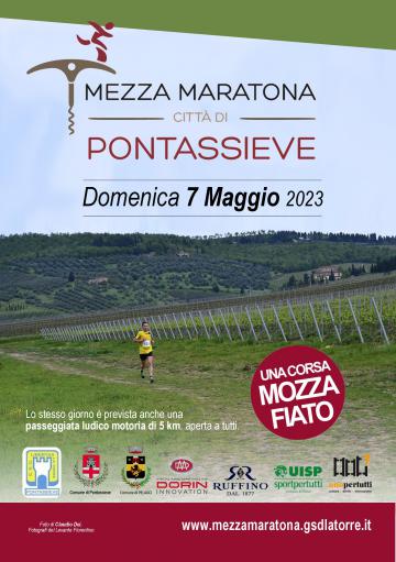 Mezza Maratona “Città di Pontassieve”. 7 maggio 2023 Mezza Maratona “Città di Pontassieve”. 7 maggio 2023