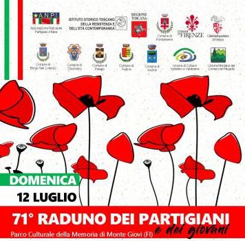 Raduno dei Partigiani e dei Giovani a Monte Giovi, 12 luglio 2020