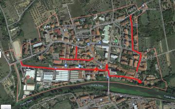 Fraz. Montebonello, Pontassieve 2024. Asfalti sul territorio