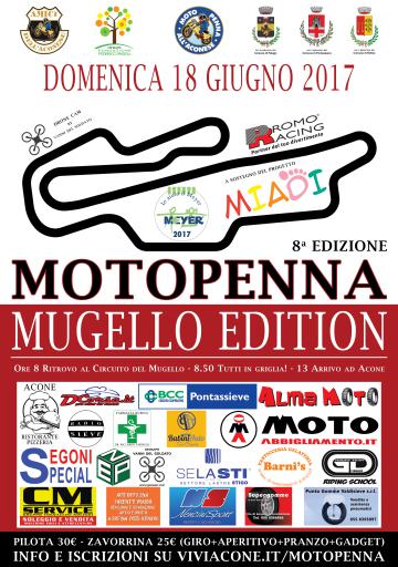 Motopenna all’Aconese. 17 - 18 giugno 2017