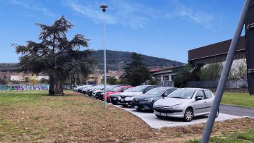 Pontassieve, 7 aprile 2022. Nuovo parcheggio in via Lisbona