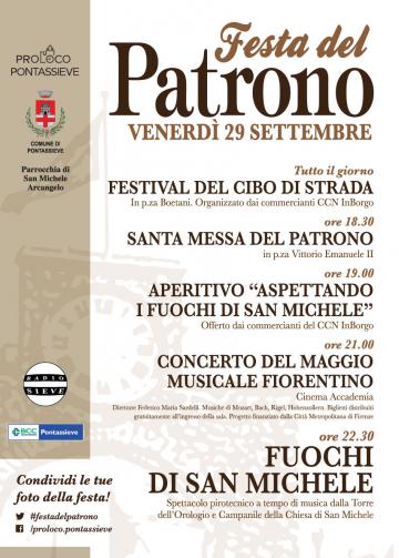 Pontassieve: Festa del Patrono, 29 settembre 2017