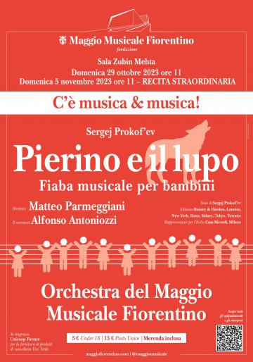 Pierino e il Lupo di Sergej Prokof’ev al Teatro del Maggio Pierino e il Lupo di Sergej Prokof’ev al Teatro del Maggio
